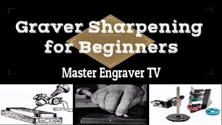 Hand Engraving 101  Graver Sharpening for Beginners [upl. by Taveda]