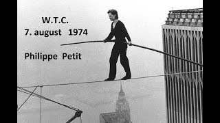 Philippe Petit  7 August 1974 World Trade Center [upl. by Jotham]