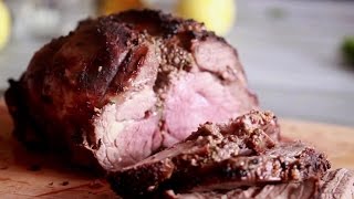 Basic Boneless Roasted Leg Of Lamb [upl. by Nnylakcaj]