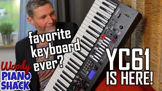 YAMAHA YC61 STAGE KEYBOARD  Demo amp Review [upl. by Boone381]