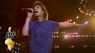 Mick Jagger  Miss You Live Aid 1985 [upl. by Elletnahs]