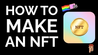 How to Make and Sell an NFT Crypto Art Tutorial [upl. by Tips]