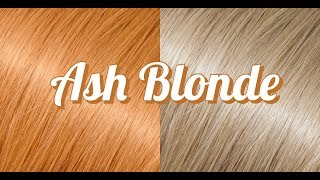 ASH BLONDE HAIR TUTORIAL [upl. by Annetta]