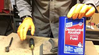 Denatured alcohol and varnish [upl. by Edette401]