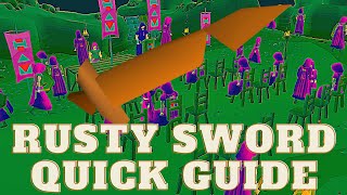 How to get Rusty Sword OSRS [upl. by Diskson165]