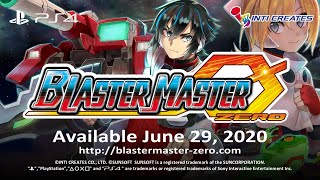 Blaster Master Zero  Official Trailer PlayStation 4 [upl. by Einahpets608]