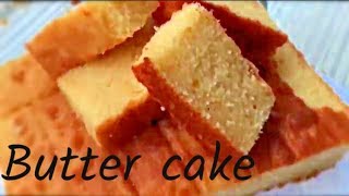 Super moist butter cake  A very easy recipe [upl. by Atreb]