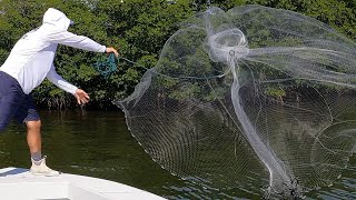 How to Throw a 10 FT CAST NET Perfectly  Captain Tim [upl. by Ajim]