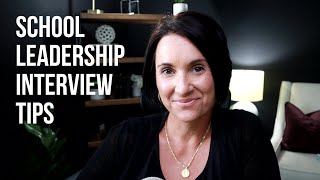 How to Interview for a School Leadership Position  Kathleen Jasper [upl. by Patton]