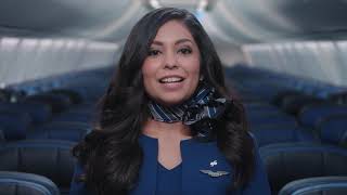 United — A day in the life of a United flight attendant [upl. by Makell]