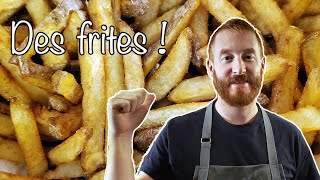 La recette des FRITES Parfaites 🥔 [upl. by Velleman]