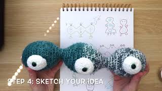 The 10 Steps to Designing your own Crochet Pattern [upl. by Joo]