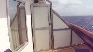 Carnival Dream Aft Wrap Balcony  Cabin 6492 [upl. by Grani]