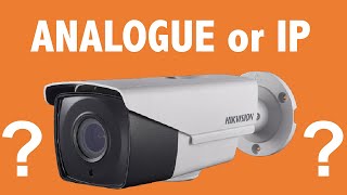 What is the difference between Analogue CCTV vs IP CCTV [upl. by Nivrad]