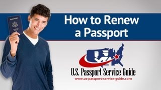 How to Renew a Passport [upl. by Retep]