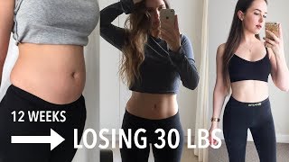 How I Lost 30 Lbs FAST In 12 Weeks The honest truth [upl. by Dearden]