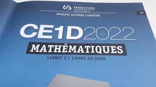 CE1D mathématiques 2022 Qu 36 Angles [upl. by Riccio]