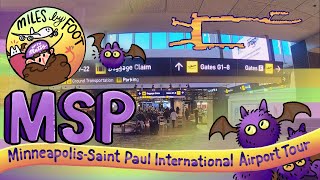 MinneapolisSaint Paul International Airport  MSP  Terminal 1 Airport Tour [upl. by Aeslahc864]