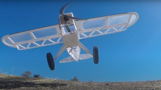 GlassCub  Ultra Slow Flyer Bush Plane [upl. by Athal974]