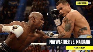 FULL FIGHT  Floyd Mayweather Jr vs Marcos Maidana DAZN Rewind [upl. by Secrest857]