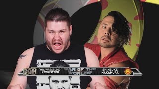 War of the Worlds 2014 Kevin Steen vs Shinsuke Nakamura [upl. by Fleischer]