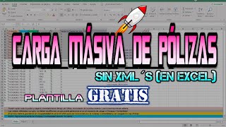 🚀Carga MASIVA de Pólizas SIN XML´s en EXCEL  Contpaq i Contabilidad 2022🔥 [upl. by Lexine]