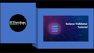 Solana Validator Step by Step Deployment [upl. by Eberle]