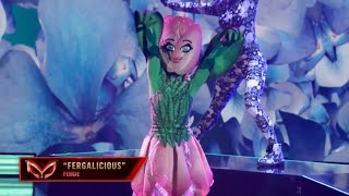 Tulip Dances To quotFergaliciousquot By Fergie  Masked Dancer  S1 E1 [upl. by Norre]