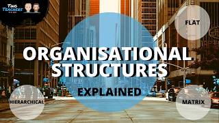 Organisational Structures Explained [upl. by Aitital]