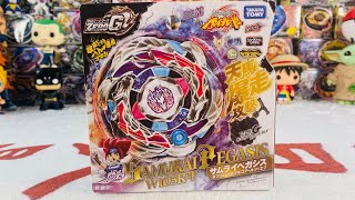 Beyblade Samurai Pegasis W105R2F Unboxing amp Review BeysAndBricks ZeroG [upl. by Patience]