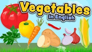 Vegetables in English [upl. by Kassity866]