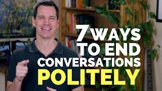 How to End a Conversation Politely [upl. by Erej]