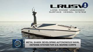 The US Marine Corps future Long Range USV by Metal Shark [upl. by Anastas130]