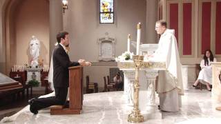 Catholic Wedding Ceremony at St Monicas Catholic Church in Santa Monica [upl. by Jennine]