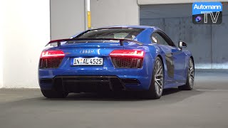 2017 Audi R8 V10 PLUS 610hp  pure SOUND 60FPS [upl. by Xam845]