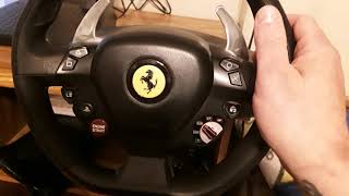 Thrustmaster T80 Ferrari 488 GTB Edition PS4 Wheel [upl. by Nolyad]