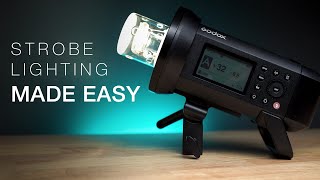 Strobe Lighting Made Easy Tutorial Godox Lighting [upl. by Topper]