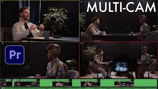 How to Edit Multi Cam Sequences Easily in Adobe Premiere Pro CC Tutorial [upl. by Bushweller]