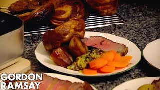 How To Make the Perfect Roast Beef Dinner  Gordon Ramsay [upl. by Erasaec]