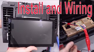 101 Android Touch Screen Car Stereo Install Wiring and Mounting [upl. by Arlyne133]