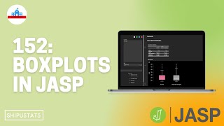 152 Boxplots in JASP [upl. by Jaquenetta525]