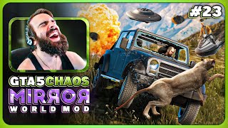 GTA 5 Chaos Mod Challenge Mirror World amp Rainbomizer Madness Episode 23  S07E23 [upl. by Vigen]