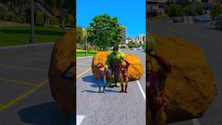 GTA V IRON MAN CALLING HULK FOR HELP shorts  GERINGG [upl. by Palgrave]