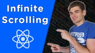 Infinite Scrolling With React  Tutorial [upl. by Airat]