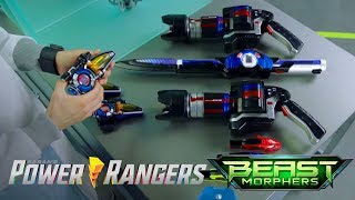 Grid Battleforce  Beast Morphers Episode 1 Beasts Unleashed  Power Rangers Official [upl. by Christis]