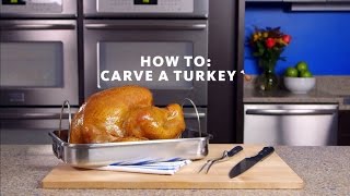 How to Carve a Turkey Step by Step [upl. by Akinal]