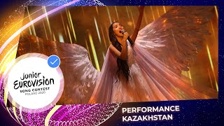 Kazakhstan 🇰🇿  Karakat Bashanova  Forever at Junior Eurovision 2020 [upl. by Tiga]