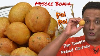 Mysore Bonda Recipe  Make Instant Mysore Bajji Recipe at Home Street Food Style  Breakfast ideas [upl. by Gipson20]