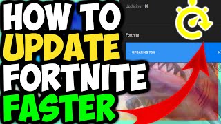 How To Make Fortnite Update Faster PS4XBOXPCWORKING NOW [upl. by Mccallion]