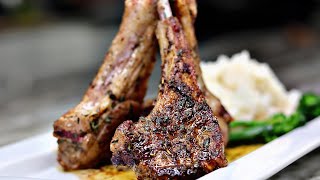 Garlic and Herb Crusted LAMB CHOPS RECIPE Very Delicious amp Juicy [upl. by Eisiam490]